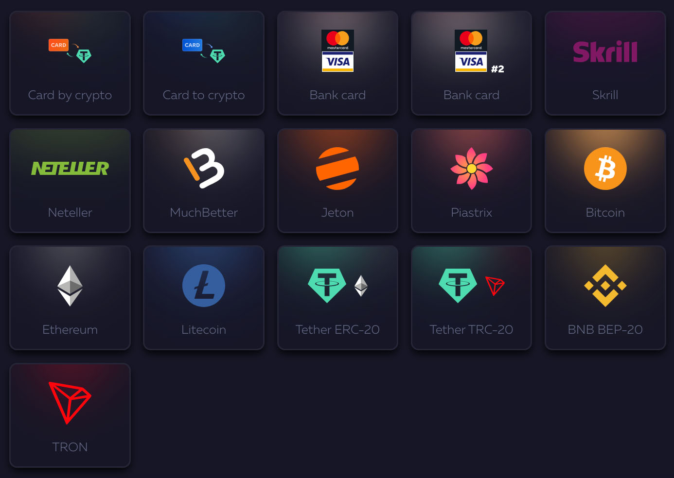 Metody płatności Vavada Casino – karty, kryptowaluty, portfele elektroniczne